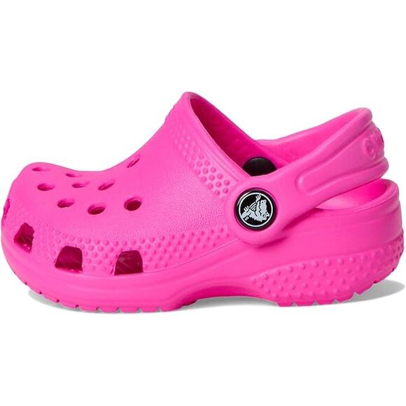 NWT Crocs Classic Clogs Kids Pink Crush Size 2M US Unisex Toddler/Little/Big Kid - Picture 5 of 7